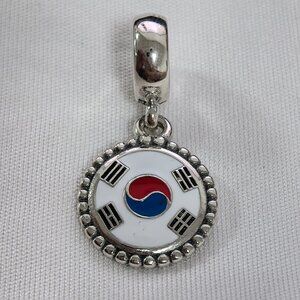 Pandora Republic of Korea Exclusive Charm Pendant, S925 Silver Jewelry